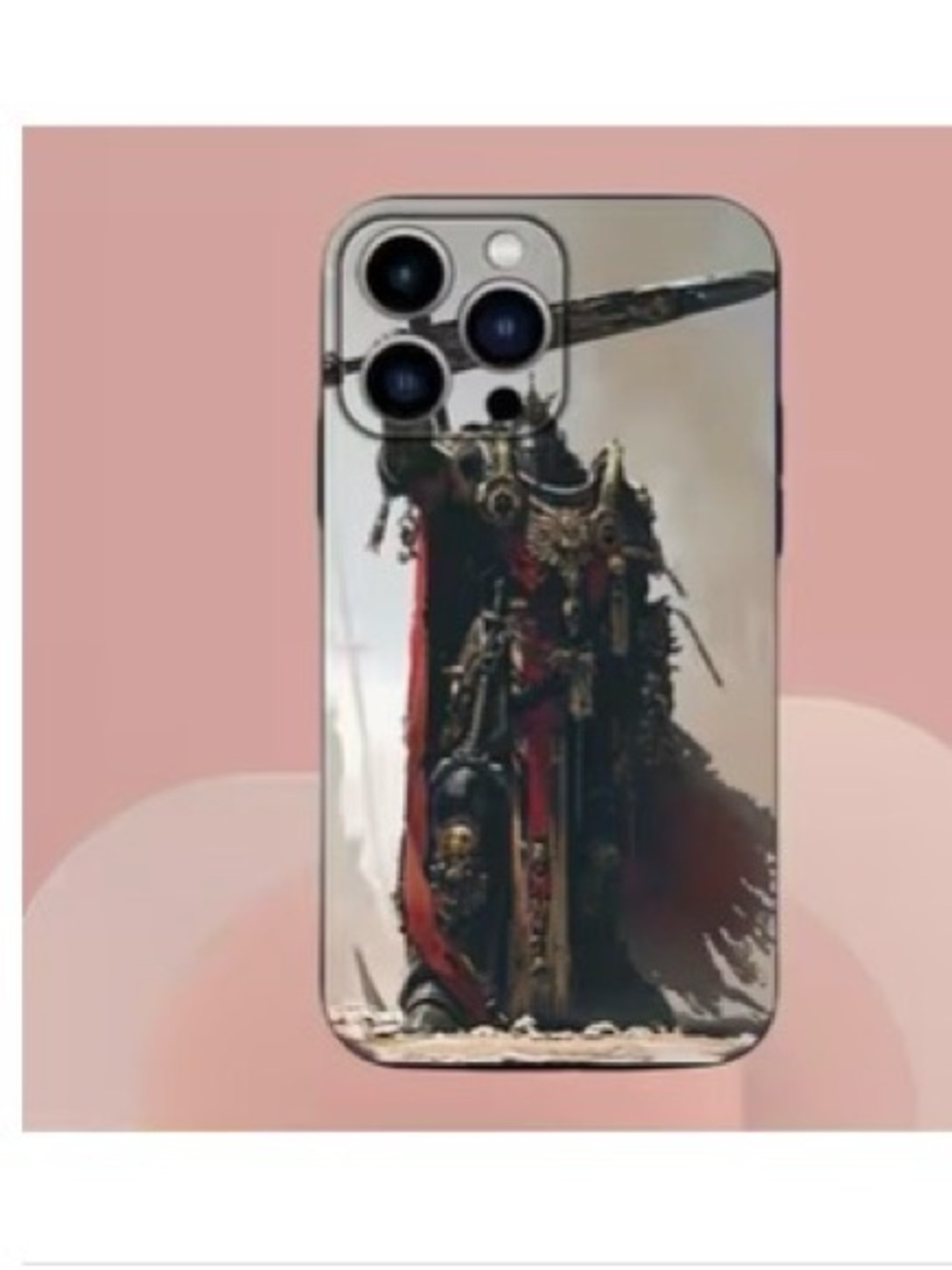 Fantasy Black Templar iphone 16 Pro Max phone case NEW Toys Games Gaming Tcg DnD